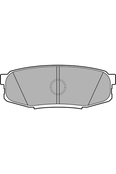 Delphi LP2154 Delphı Dlp- Arka Fren Balatası Land Cruıser 200 2007 - ... ürün görseli 1