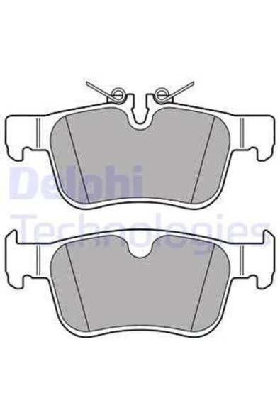 Delphi LP3312 Delphı Dlp- Arka Fren Balatası S90 Iı 2006 - V90 Iı 20... ürün görseli 1