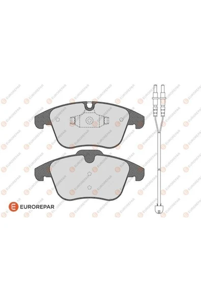 Eurorepar 1619790280  On Fren Balata Tk Erp Psa 407/508/c5 X7 B.m ürün görseli 1