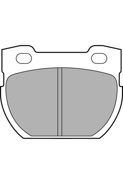Delphi LP1847 Delphı Dlp- Arka Fren Balatası Defender 1990 - 1995 Def... ürün görseli 1