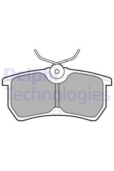 Delphi LP1316 Fren Balatası Arka Fiesta VI 12- Focus I 98- ürün görseli 1