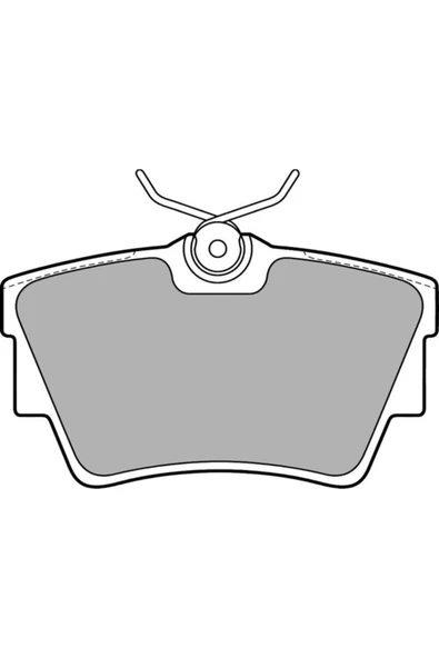 Delphi LP1745 Lp1745 UyumluFren Balatası Arka Trafic Iı 01- Trafic Iıı 14- / Vivaro A 01- / Prımastar 02- ürün görseli 1