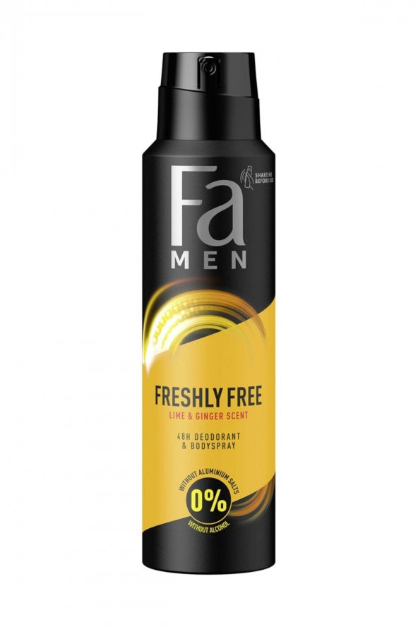 Fa Men Deosprey Lime Gringer Deodorant 150 ml