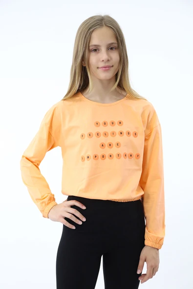 Toontoy Kız Çocuk Baskılı Tişört - 2