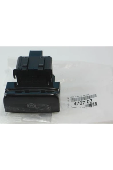 PSA 4707.03 El Fren Düğmesi / Butonu C4-c4 Picasso-p3008-p5008 (mat Siyah) (el Fren Anahtarı)