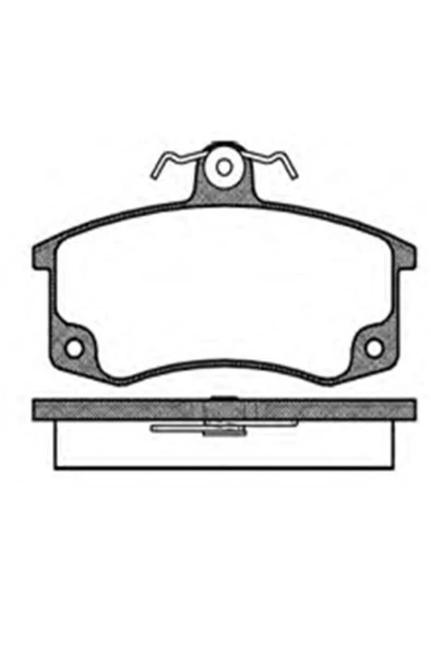 Mga 55344 - Ön Fren Balatası Kalına 2004 - 2013 Samara 1986... ürün görseli 1