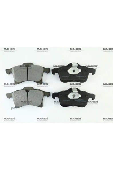 Maher 00365 Fren Balata Astra H 04-10 / Combo C 01-06 / Corsa E 14= / Meriva B 10= / Zafira B 05-11 Ön Mhr- ürün görseli 1