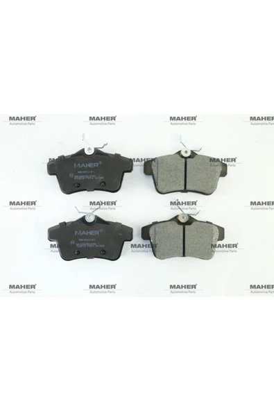 Maher 00513 Fren Balata C4 09= / 3008 09= / 5008 09= / Ds4 11= / Ds5 11= Arka Mhr- ürün görseli 1