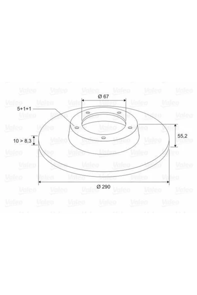 Valeo 186469 Arka Fren Aynası Tk Classe C W203 1.8 Cgı/1.8 I/2.0 I/2.1 Cdı/2.3 I/2.6 I/2.7 Cdı/3.0 Cdı/3.2 I 00 V ürün görseli 1