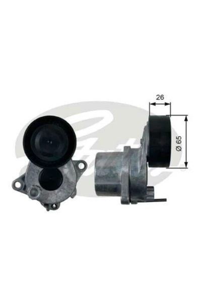 Gates T39166 KAYIS GERGI RULMANI KUTUKLU VIANO W639 10- VITO W639 10- SPRINTER 06- - ürün görseli