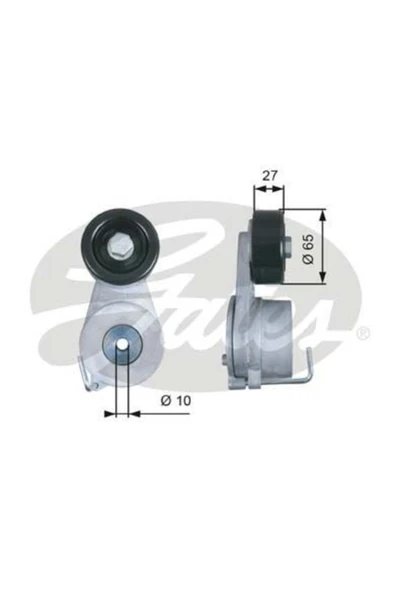 Gates T39275 V Kayıs Gergı Rulmanı Ix35 Santafe Iı / Sorento Iı 2.0 Crdı ürün görseli