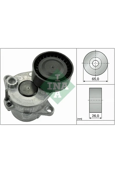 INA 534033710 M.benz Gergi Kütüğü Spr/vıt Om 651 6512001870 651 200 04 70 ürün görseli