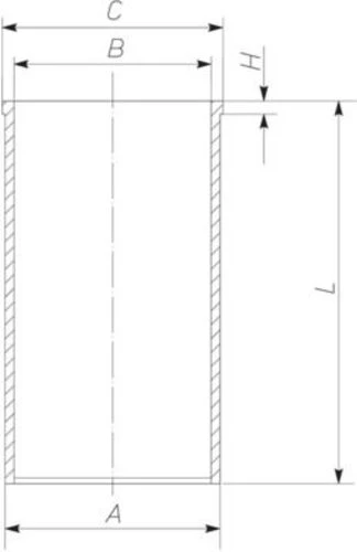Mahle 039WV3900 -knecht-behr 0 Gömlek Boxer Jumper Dj5 Dj5t Dj5ted 2.5 Düz 12v 2.5 Turbo 12v 2.5 Turbo 8v Transit Mondeo 2.0 Tdcı 64041880