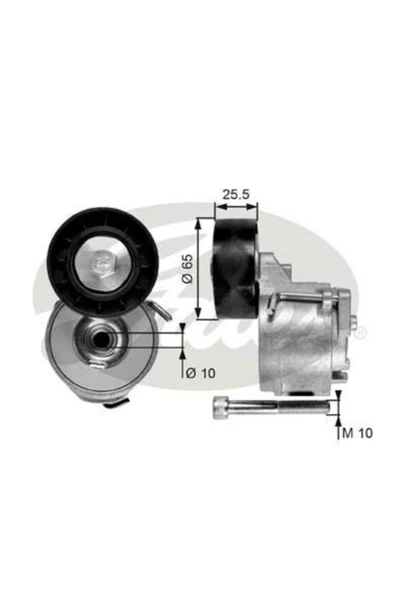 Gates T39017 V KAYIŞ GERGİ RULMANI LINEA DOBLO 1.6 JTD 2.0 JTD ürün görseli
