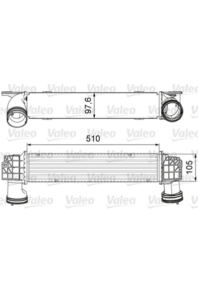 Turbo Radyatörü Bmw 3 Serisival-818664 17517800680 ürün görseli 1