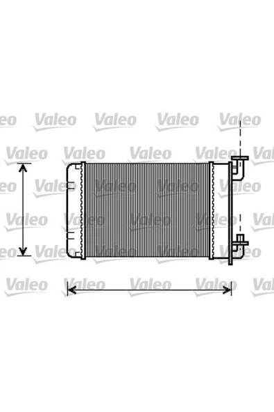 Valeo 812238 Kalorifer Radyatörü Bmw 3 E21. E30 - ürün görseli