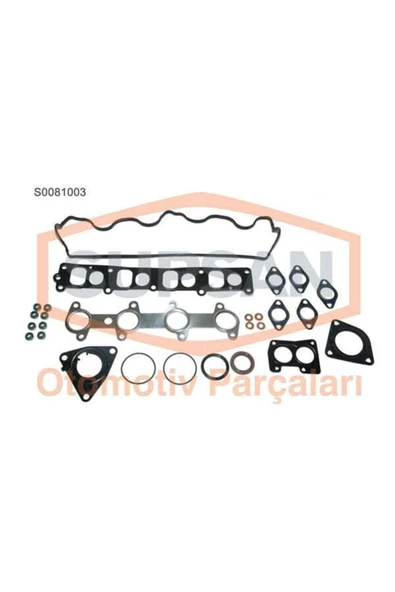 S0081003 Motor Takım Conta Üst Doblo Marea Brava Bravo Idea Stilo Punto 1.9 Jtd Keçelı Skc Sı - 1