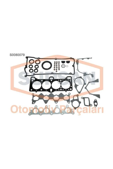 S0080079 Motor Takım Conta Accent 95-00 Accent Mılenyum-admıre 00-06 1.5 Tam Keçelı Silindir ürün görseli 1