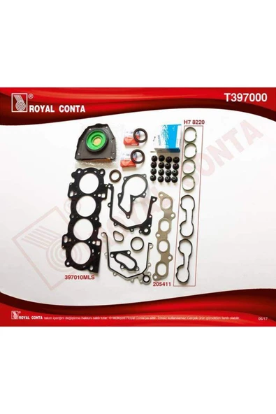 Motor Takım Conta Reinz Keçeli S.lastikli Sub.kap.contasız Fıesta-focus-puma 1.6 16v Zetec Se ürün görseli