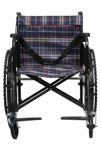 HCT MEDİKAL Refakatçi frenli manuel tekerlekli sandalye - Resim 5