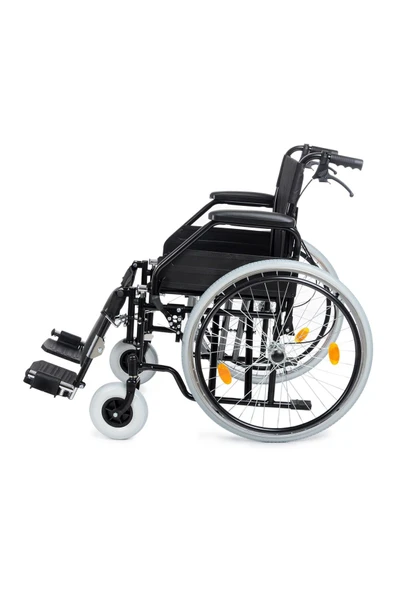 COMFORT PLUS Dm-303 Özellikli 45 Cm Manuel Tekerlekli Sandalye - Ayak Kalkarlı | Baldır Destekli - Resim 2