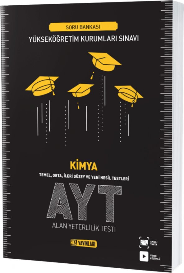 Hız Yayınları Ayt Kimya Soru Bankası 2023