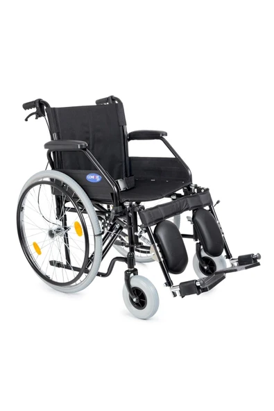 COMFORT PLUS Dm-303 50cm Standart Manuel Tekerlekli Sandalye (ÖZELLİKLİ,BALDIR DESTEKLİ) ürün görseli