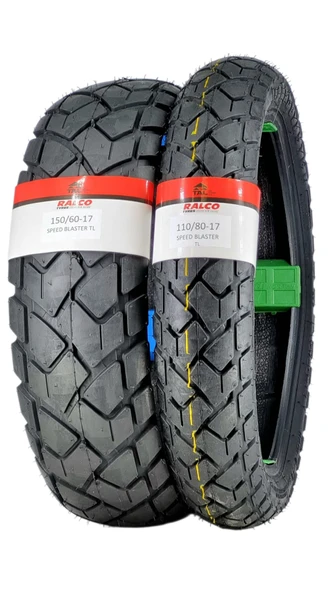 RALCO TYRES 110/80-17 VE 150/60-17 MOTOSİKLET LASTİK TAKIMI SPEED BLASTER - 3