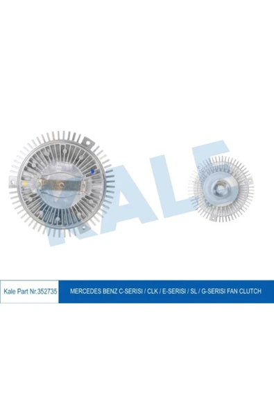 Kale 352735 Fan Termik Mercedes Benz C-serısı / Clk / E-serısı / Sl / G-serısı