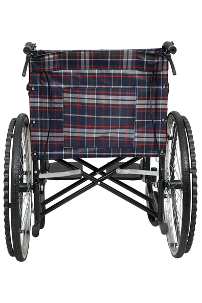 HCT MEDİKAL Refakatçi frenli manuel tekerlekli sandalye - Resim 3