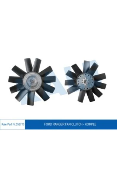Kale 352710 Fan Termık Komple Ranger 2.2 Tdcı 11 Transıt V348 3.2 200ps