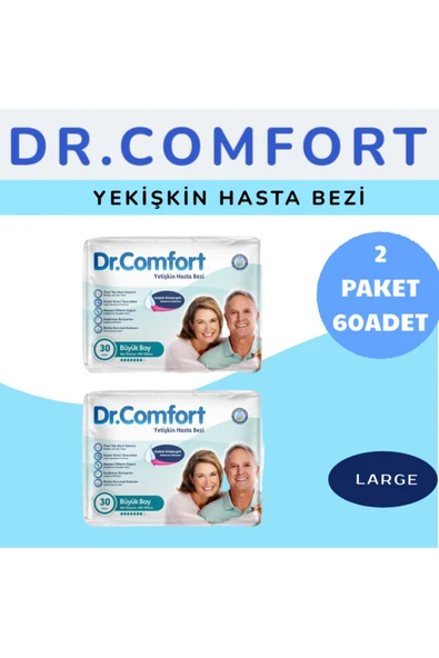 DR.COMFORT DR COMFORT 2LI PAKET HASTA BEZI 30LU LARGE ürün görseli