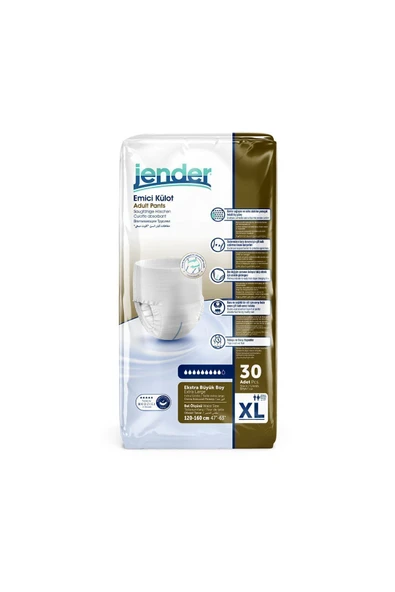 JENDER Külotlu Bez 4x30 Xl 120 Adet - 4