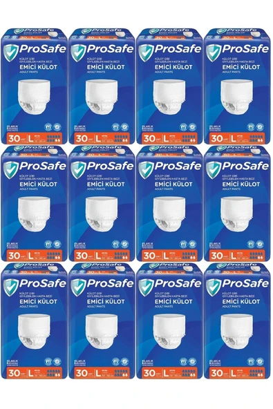 PROSAFE Emici Külot Hasta Bezi Büyük-large 360 Adet (12PK*30) ürün görseli