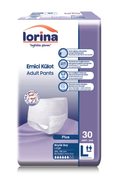 LORİNA Large Külotlu Hasta Bezi ürün görseli