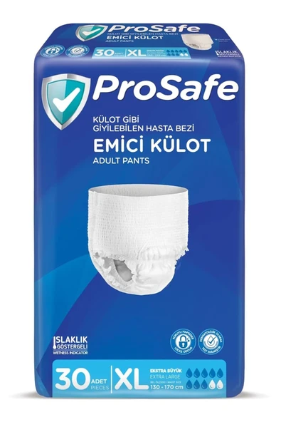 PROSAFE Emici Külot Hasta Bezi Xl-extra Large 150 Adet (5PK*30) - 2