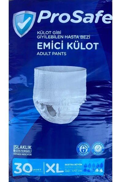 PROSAFE Emici Külot X Large Ekstra Büyük Boy 120 Adet Xl