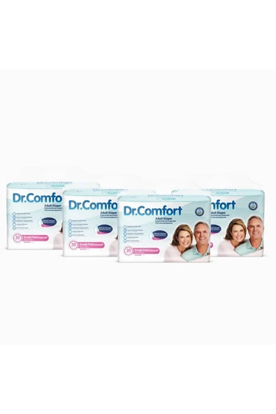 DR.COMFORT Yetişkin Bel Bantlı Hasta Bezi Small 120 Adet - 3
