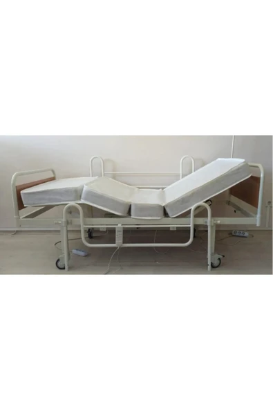 ZEYMER 2 Motorlu Hastane Tipi Hasta Karyolası Full ABS - Resim 3