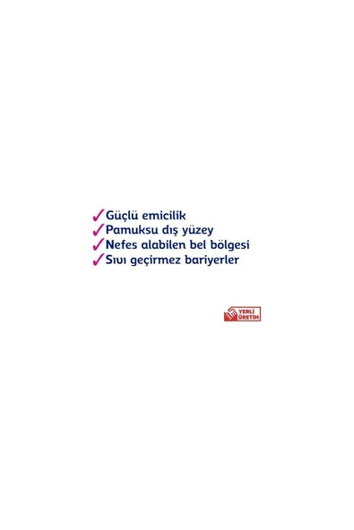 GİGGLES GİGGLES YETİŞKİN HASTA BEZİ EMİCİ KÜLOT 30 LU LARGE - 3