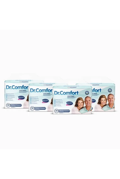 DR.COMFORT Yetişkin Bel Bantlı Hasta Bezi Medium 120 Adet - 2