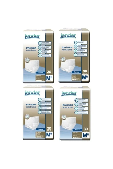 JENDER Emici Külot Hasta Bezi Orta Boy Medium 120 Adet ürün görseli