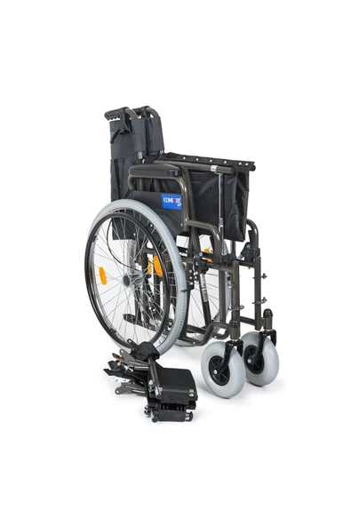 COMFORT PLUS Dm-312 Centro 55 Cm Titanyum Standart Manuel Tekerlekli Sandalye - Resim 8