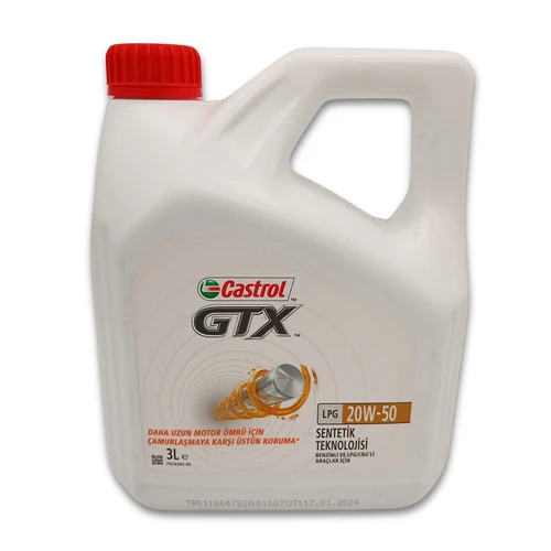 Castrol 303  20/50  ( 20W50 20 50  )  3LT  GTX LPG  W