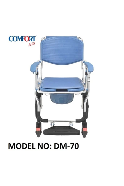 COMFORT PLUS Dm-70 Banyo Ve Tuvalet Özellikli Tekerlekli Sandalye - Resim 3