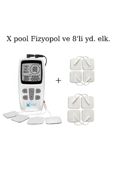FİZYOPOL X Pool Tens Ems Masaj Cihazı Ve 8'li Yedek Elektrodlar - 5