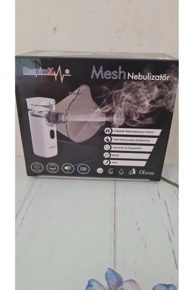 RESPİROX Şarjlı Mesh Nebulizatör Un100 - 2