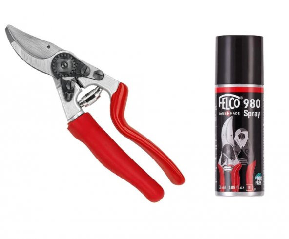 Felco 7 Budama Makası ve Felco 980 Bakım Solüsyonu