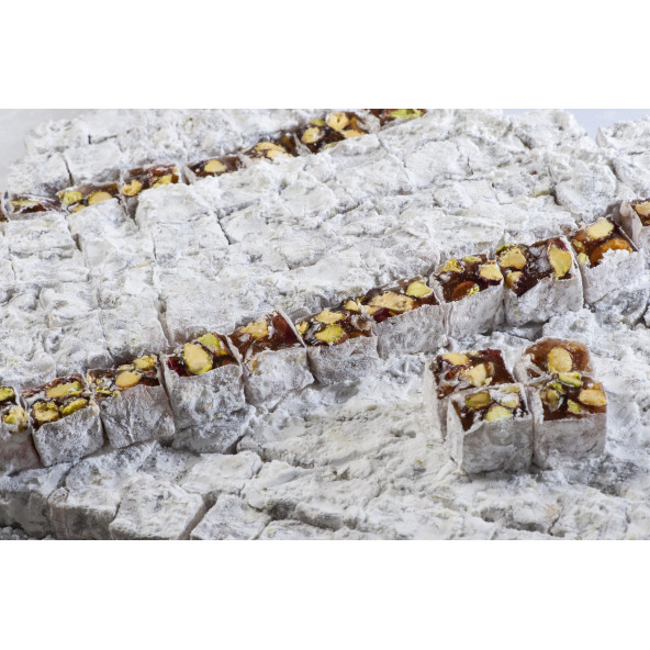 Çifte Kavrulmuş Duble Fıstıklı Lokum 1 kg