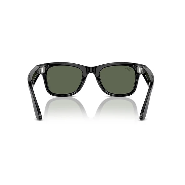 Ray-Ban Meta Wayfarer RW4006 601/71 Parlak Siyah-Yeşil Akıllı Gözlük - 5